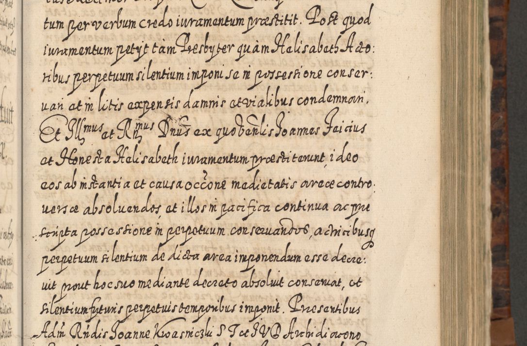 Zdjęcie nr 378 dla obiektu archiwalnego: Acta actorum, causarum spiritualium, civilium, criminalium, obligationum, quietationum, inscpritionum, cessionum, decimarum, testamentorum R. D. Martini Szyszkowski, episcopi Cracoviensis, ducis Severiensis in annis 1624 - 1626. Tomus tertius.