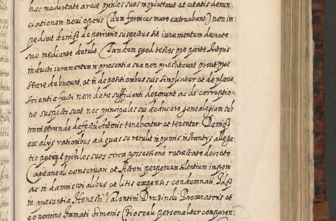 Zdjęcie nr 374 dla obiektu archiwalnego: Acta actorum, causarum spiritualium, civilium, criminalium, obligationum, quietationum, inscpritionum, cessionum, decimarum, testamentorum R. D. Martini Szyszkowski, episcopi Cracoviensis, ducis Severiensis in annis 1624 - 1626. Tomus tertius.
