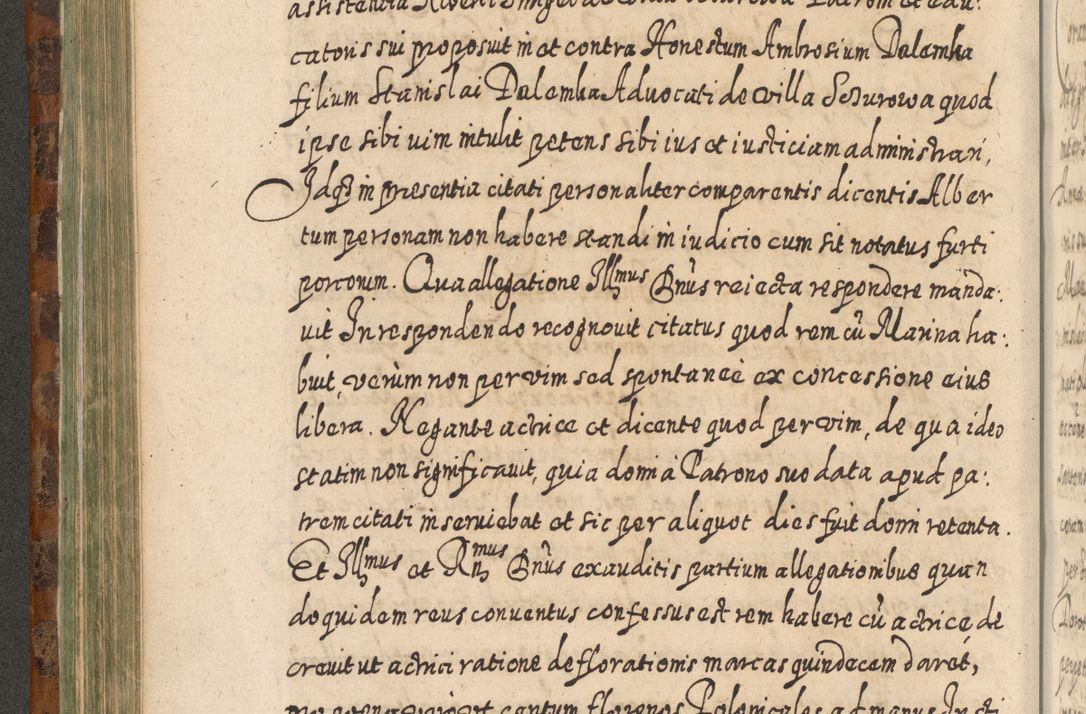Zdjęcie nr 371 dla obiektu archiwalnego: Acta actorum, causarum spiritualium, civilium, criminalium, obligationum, quietationum, inscpritionum, cessionum, decimarum, testamentorum R. D. Martini Szyszkowski, episcopi Cracoviensis, ducis Severiensis in annis 1624 - 1626. Tomus tertius.