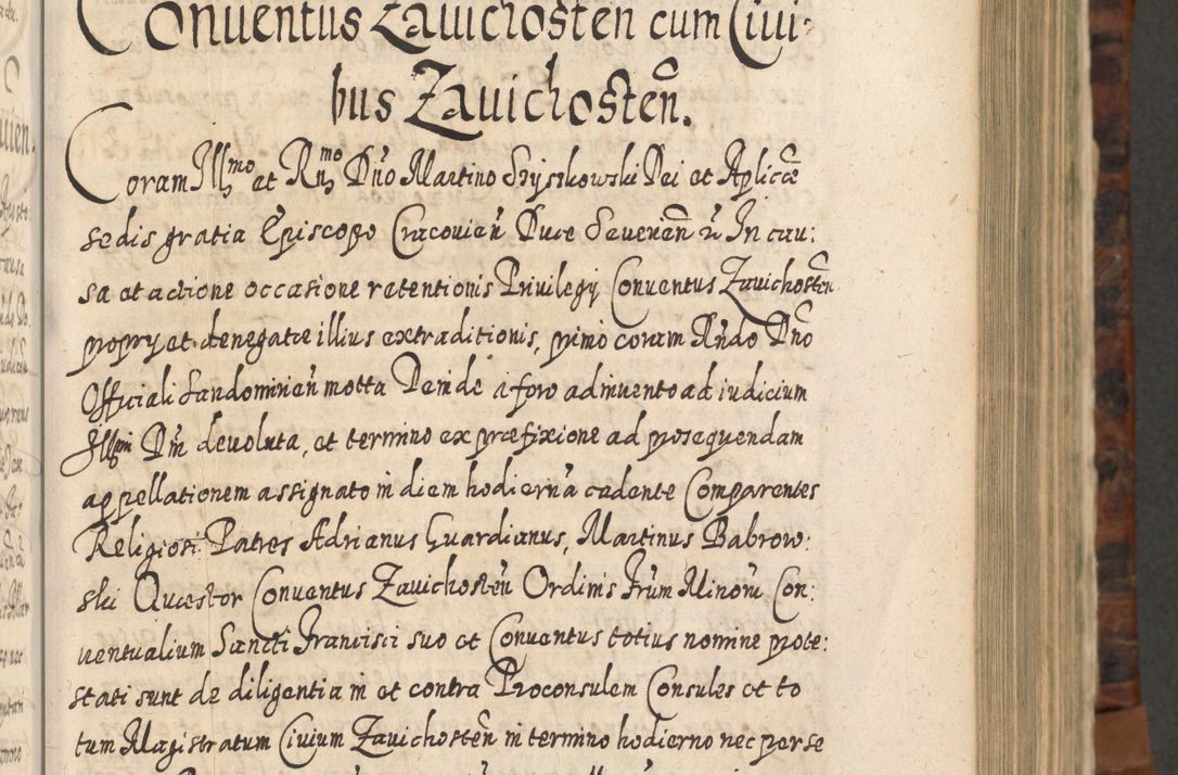 Zdjęcie nr 362 dla obiektu archiwalnego: Acta actorum, causarum spiritualium, civilium, criminalium, obligationum, quietationum, inscpritionum, cessionum, decimarum, testamentorum R. D. Martini Szyszkowski, episcopi Cracoviensis, ducis Severiensis in annis 1624 - 1626. Tomus tertius.
