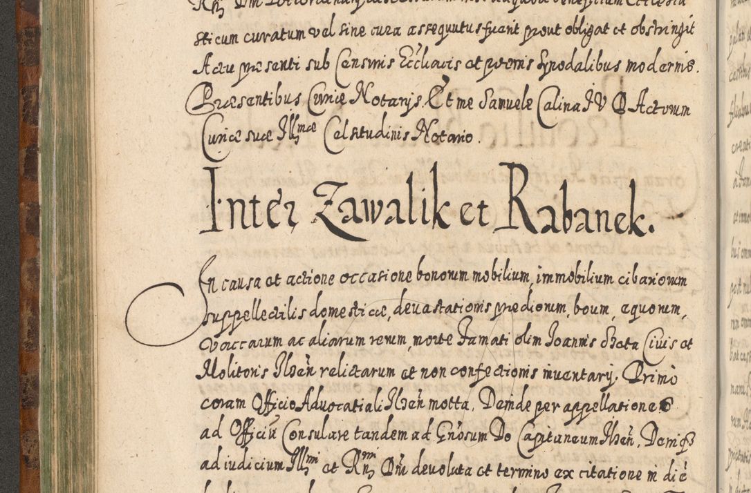 Zdjęcie nr 357 dla obiektu archiwalnego: Acta actorum, causarum spiritualium, civilium, criminalium, obligationum, quietationum, inscpritionum, cessionum, decimarum, testamentorum R. D. Martini Szyszkowski, episcopi Cracoviensis, ducis Severiensis in annis 1624 - 1626. Tomus tertius.