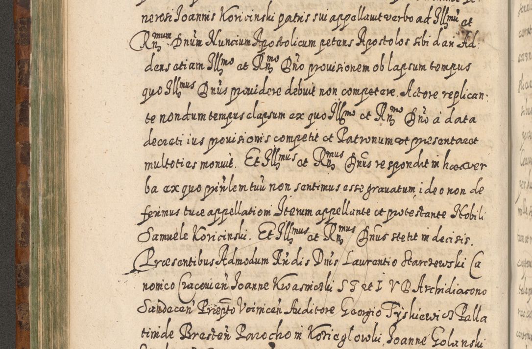 Zdjęcie nr 353 dla obiektu archiwalnego: Acta actorum, causarum spiritualium, civilium, criminalium, obligationum, quietationum, inscpritionum, cessionum, decimarum, testamentorum R. D. Martini Szyszkowski, episcopi Cracoviensis, ducis Severiensis in annis 1624 - 1626. Tomus tertius.