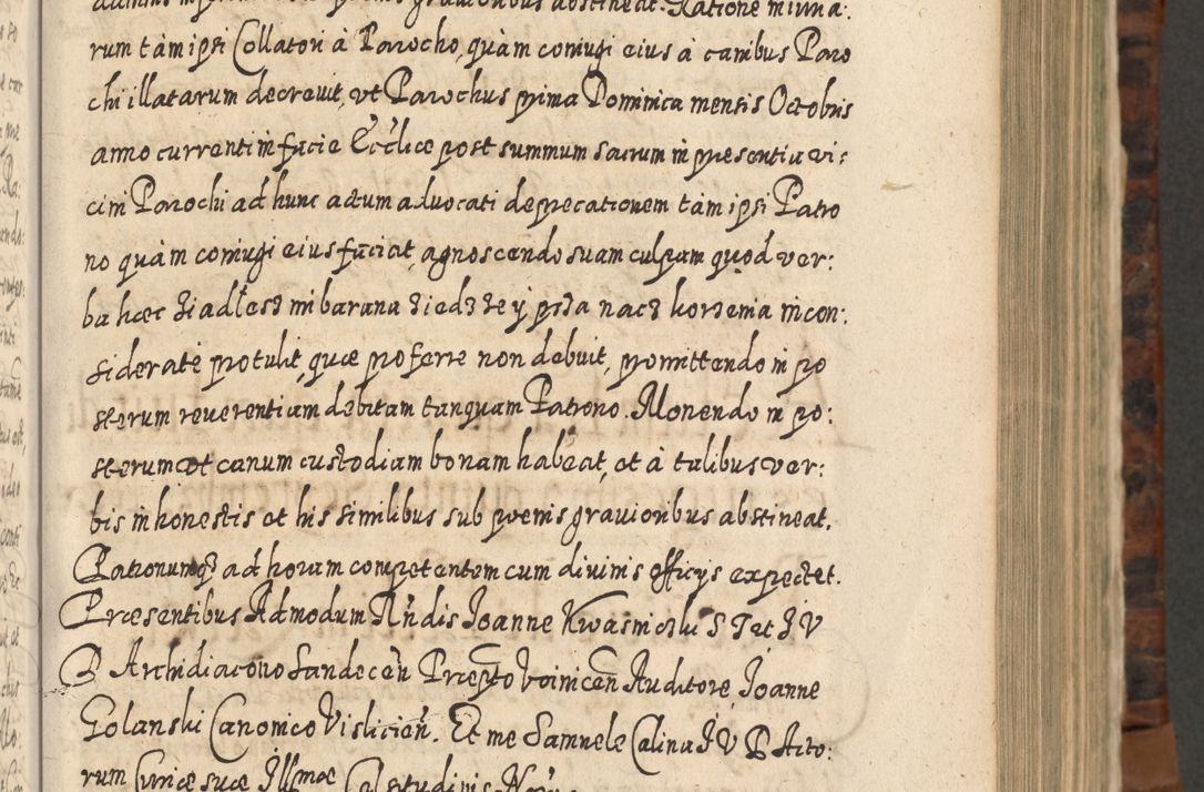 Zdjęcie nr 346 dla obiektu archiwalnego: Acta actorum, causarum spiritualium, civilium, criminalium, obligationum, quietationum, inscpritionum, cessionum, decimarum, testamentorum R. D. Martini Szyszkowski, episcopi Cracoviensis, ducis Severiensis in annis 1624 - 1626. Tomus tertius.