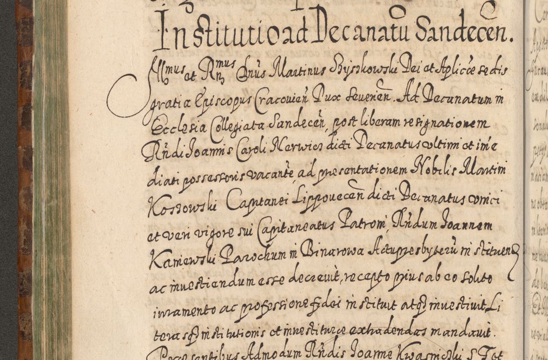 Zdjęcie nr 341 dla obiektu archiwalnego: Acta actorum, causarum spiritualium, civilium, criminalium, obligationum, quietationum, inscpritionum, cessionum, decimarum, testamentorum R. D. Martini Szyszkowski, episcopi Cracoviensis, ducis Severiensis in annis 1624 - 1626. Tomus tertius.