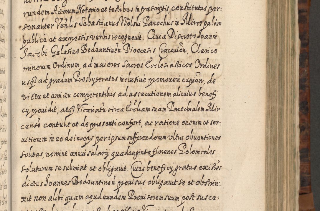 Zdjęcie nr 336 dla obiektu archiwalnego: Acta actorum, causarum spiritualium, civilium, criminalium, obligationum, quietationum, inscpritionum, cessionum, decimarum, testamentorum R. D. Martini Szyszkowski, episcopi Cracoviensis, ducis Severiensis in annis 1624 - 1626. Tomus tertius.