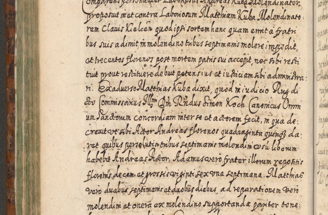 Zdjęcie nr 323 dla obiektu archiwalnego: Acta actorum, causarum spiritualium, civilium, criminalium, obligationum, quietationum, inscpritionum, cessionum, decimarum, testamentorum R. D. Martini Szyszkowski, episcopi Cracoviensis, ducis Severiensis in annis 1624 - 1626. Tomus tertius.