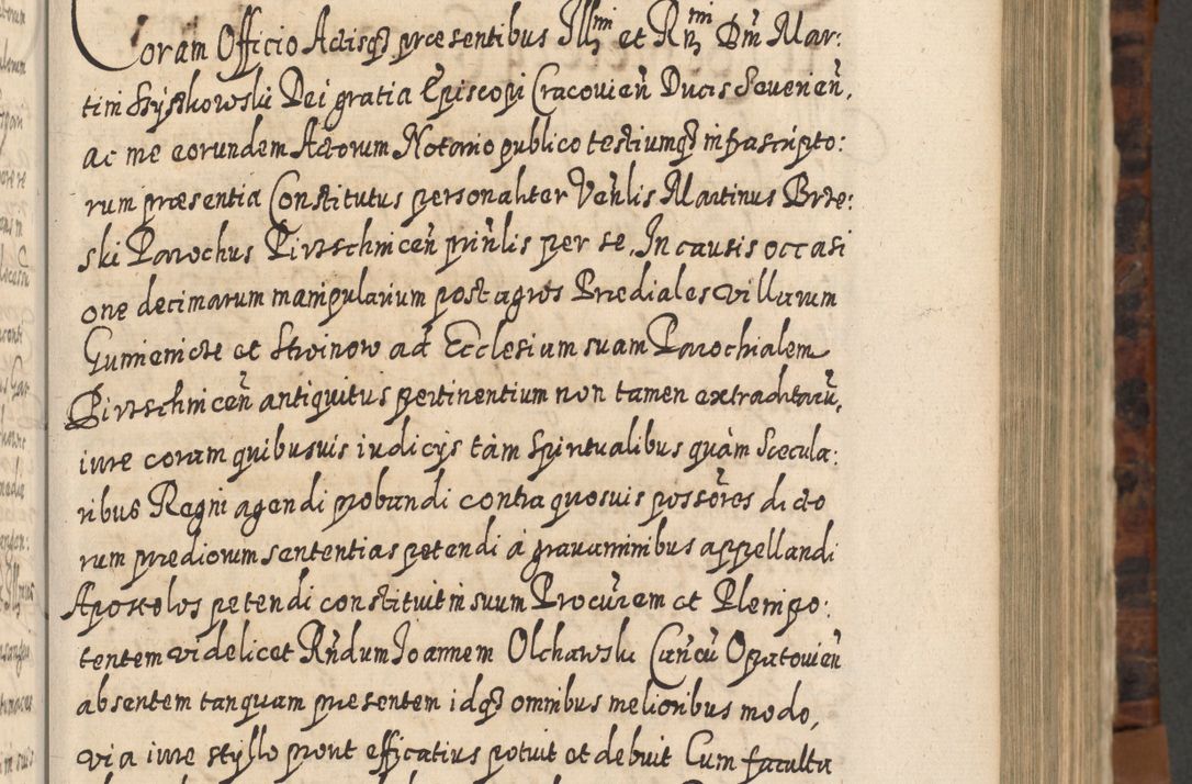 Zdjęcie nr 318 dla obiektu archiwalnego: Acta actorum, causarum spiritualium, civilium, criminalium, obligationum, quietationum, inscpritionum, cessionum, decimarum, testamentorum R. D. Martini Szyszkowski, episcopi Cracoviensis, ducis Severiensis in annis 1624 - 1626. Tomus tertius.