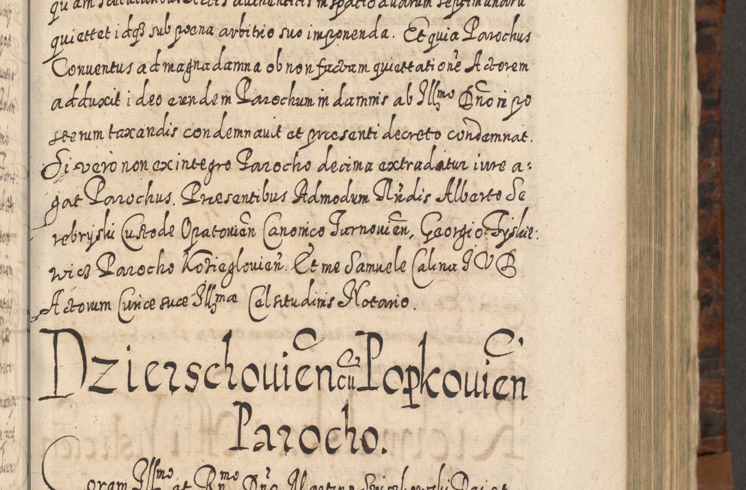 Zdjęcie nr 314 dla obiektu archiwalnego: Acta actorum, causarum spiritualium, civilium, criminalium, obligationum, quietationum, inscpritionum, cessionum, decimarum, testamentorum R. D. Martini Szyszkowski, episcopi Cracoviensis, ducis Severiensis in annis 1624 - 1626. Tomus tertius.