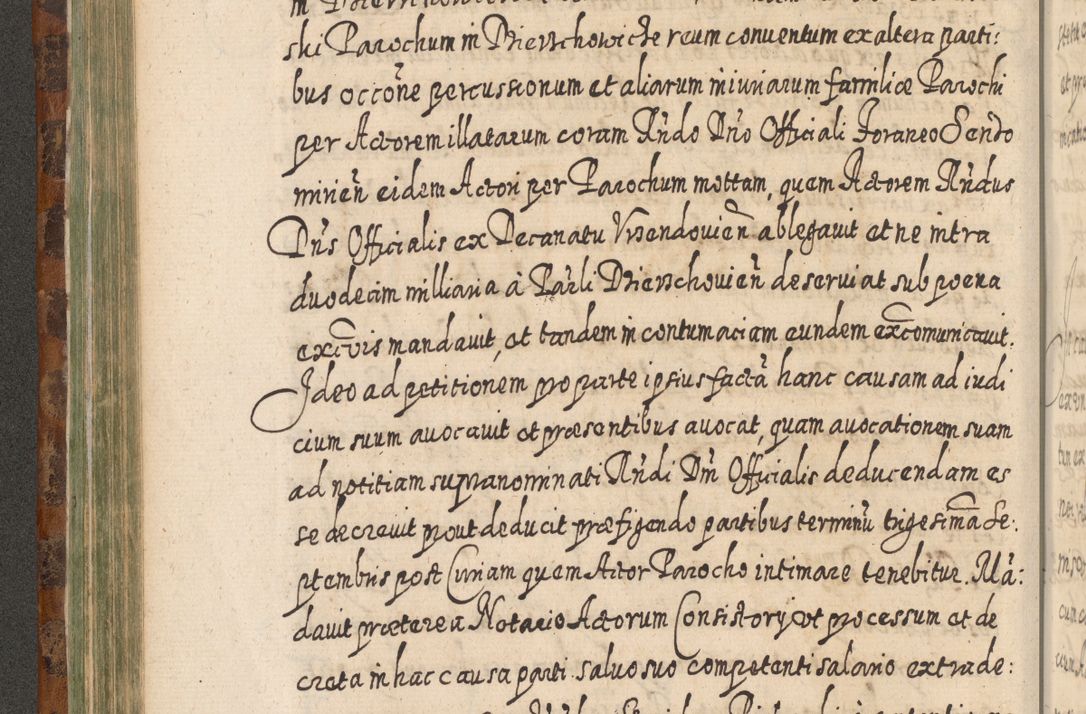 Zdjęcie nr 331 dla obiektu archiwalnego: Acta actorum, causarum spiritualium, civilium, criminalium, obligationum, quietationum, inscpritionum, cessionum, decimarum, testamentorum R. D. Martini Szyszkowski, episcopi Cracoviensis, ducis Severiensis in annis 1624 - 1626. Tomus tertius.
