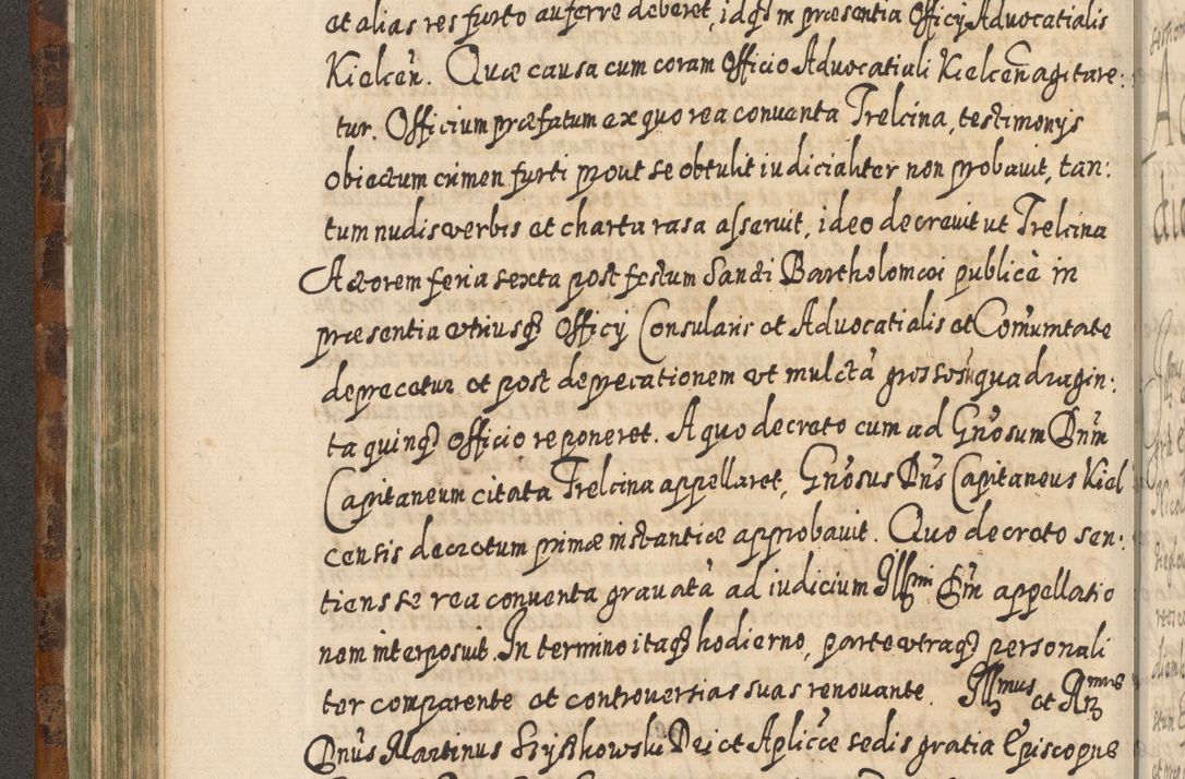 Zdjęcie nr 307 dla obiektu archiwalnego: Acta actorum, causarum spiritualium, civilium, criminalium, obligationum, quietationum, inscpritionum, cessionum, decimarum, testamentorum R. D. Martini Szyszkowski, episcopi Cracoviensis, ducis Severiensis in annis 1624 - 1626. Tomus tertius.