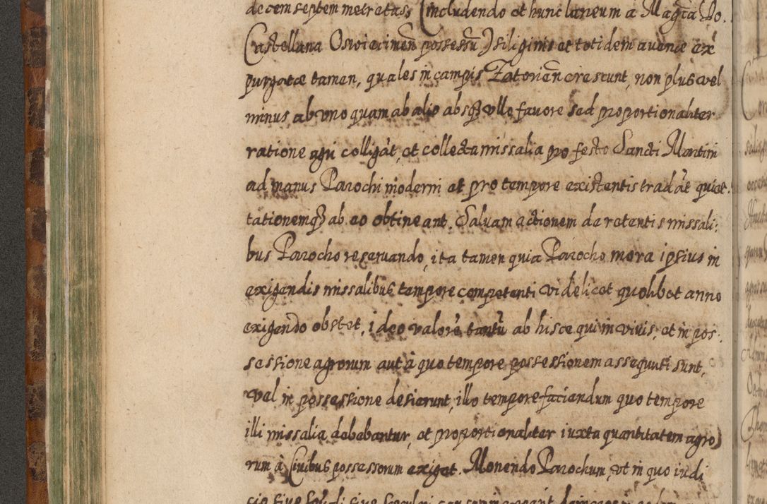 Zdjęcie nr 281 dla obiektu archiwalnego: Acta actorum, causarum spiritualium, civilium, criminalium, obligationum, quietationum, inscpritionum, cessionum, decimarum, testamentorum R. D. Martini Szyszkowski, episcopi Cracoviensis, ducis Severiensis in annis 1624 - 1626. Tomus tertius.