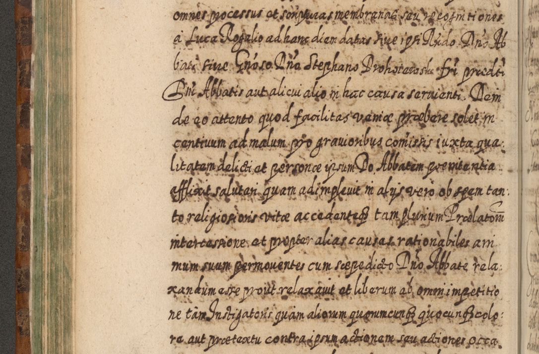 Zdjęcie nr 275 dla obiektu archiwalnego: Acta actorum, causarum spiritualium, civilium, criminalium, obligationum, quietationum, inscpritionum, cessionum, decimarum, testamentorum R. D. Martini Szyszkowski, episcopi Cracoviensis, ducis Severiensis in annis 1624 - 1626. Tomus tertius.