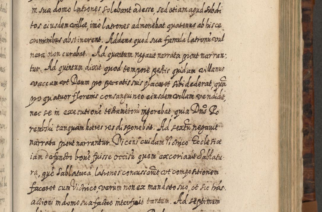 Zdjęcie nr 270 dla obiektu archiwalnego: Acta actorum, causarum spiritualium, civilium, criminalium, obligationum, quietationum, inscpritionum, cessionum, decimarum, testamentorum R. D. Martini Szyszkowski, episcopi Cracoviensis, ducis Severiensis in annis 1624 - 1626. Tomus tertius.