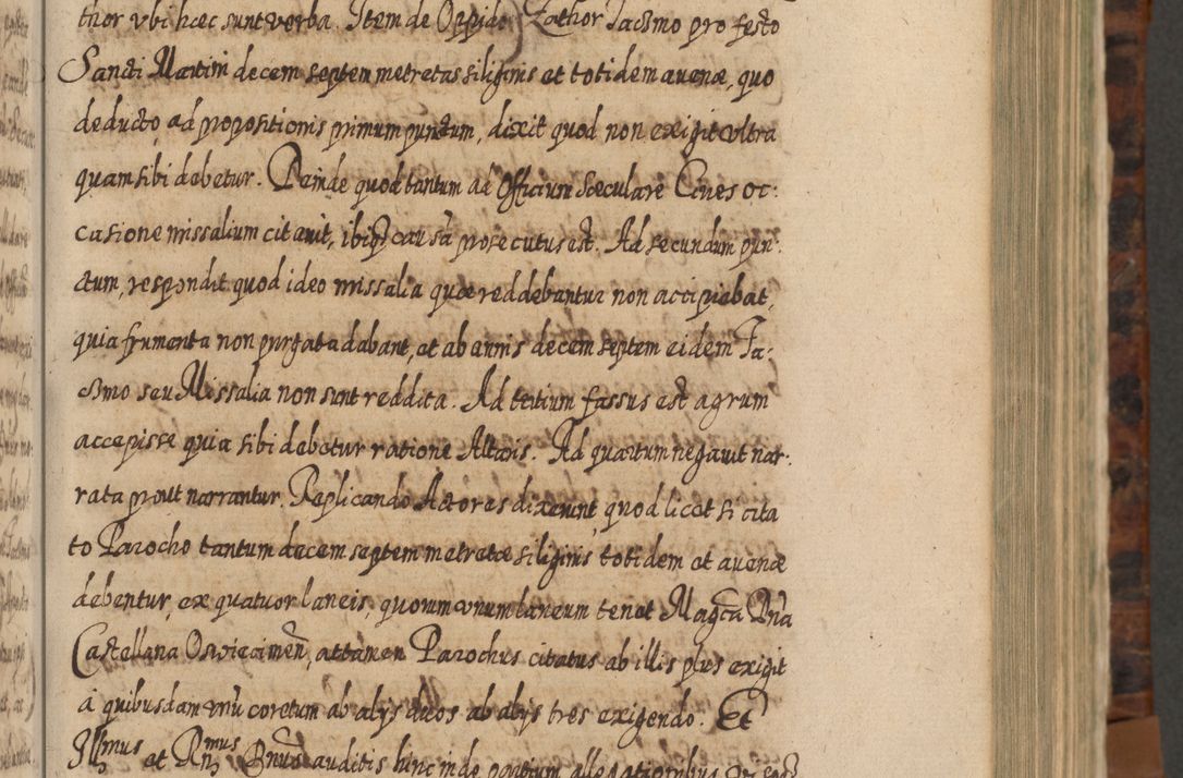 Zdjęcie nr 280 dla obiektu archiwalnego: Acta actorum, causarum spiritualium, civilium, criminalium, obligationum, quietationum, inscpritionum, cessionum, decimarum, testamentorum R. D. Martini Szyszkowski, episcopi Cracoviensis, ducis Severiensis in annis 1624 - 1626. Tomus tertius.