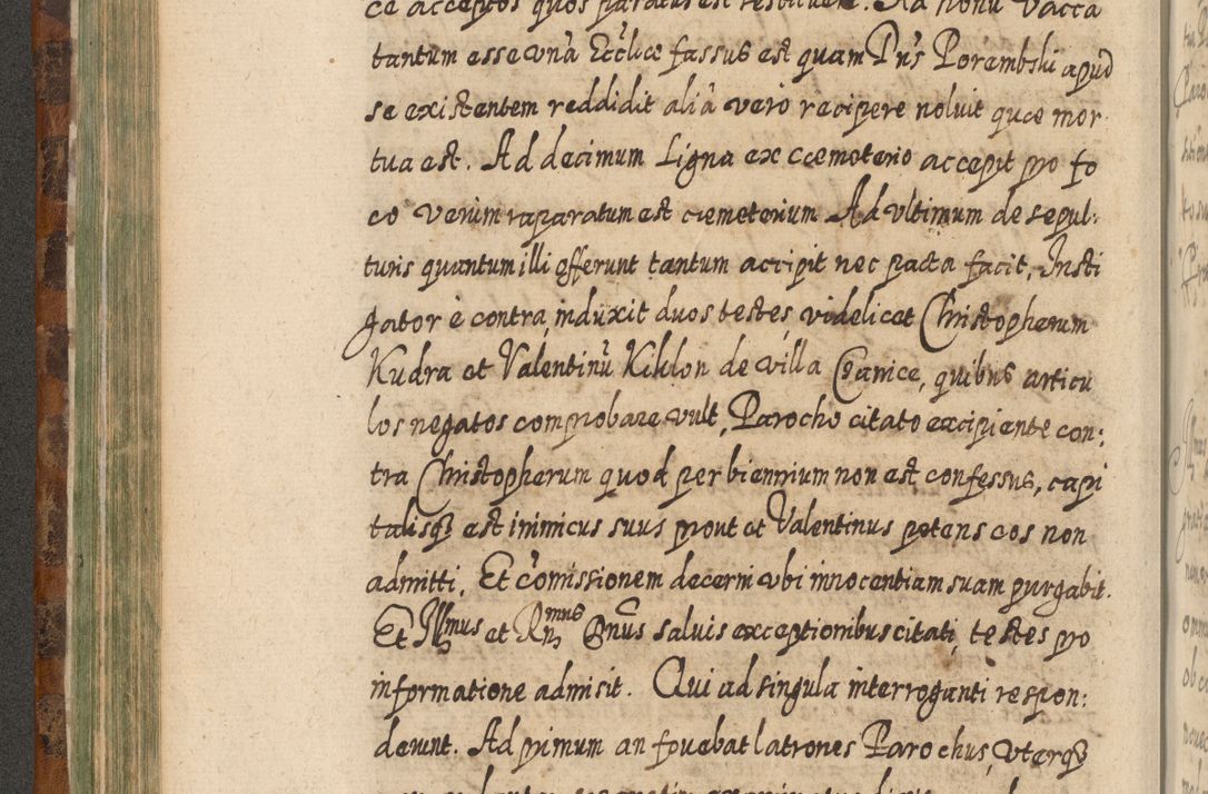 Zdjęcie nr 271 dla obiektu archiwalnego: Acta actorum, causarum spiritualium, civilium, criminalium, obligationum, quietationum, inscpritionum, cessionum, decimarum, testamentorum R. D. Martini Szyszkowski, episcopi Cracoviensis, ducis Severiensis in annis 1624 - 1626. Tomus tertius.