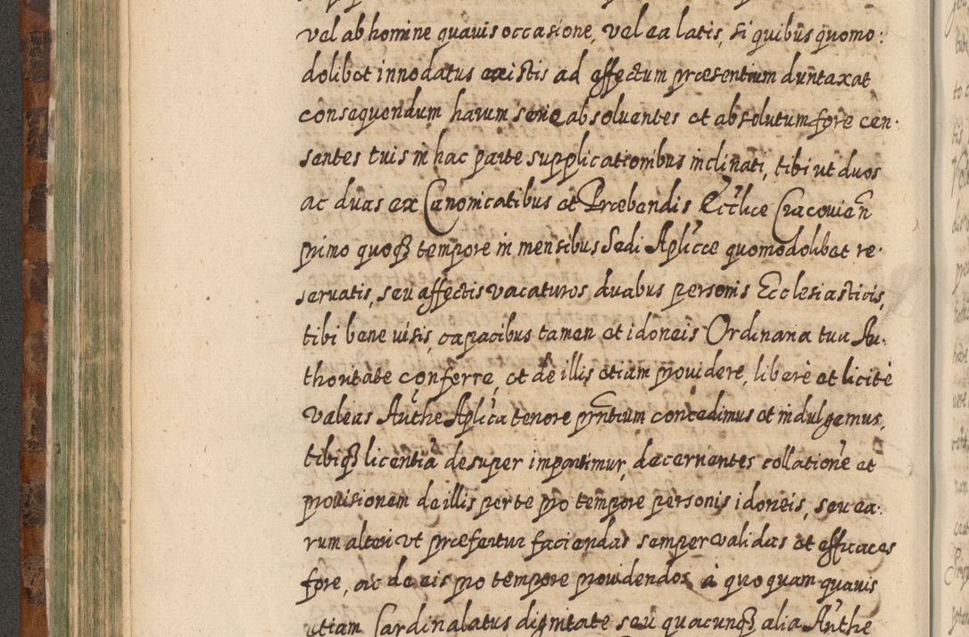Zdjęcie nr 265 dla obiektu archiwalnego: Acta actorum, causarum spiritualium, civilium, criminalium, obligationum, quietationum, inscpritionum, cessionum, decimarum, testamentorum R. D. Martini Szyszkowski, episcopi Cracoviensis, ducis Severiensis in annis 1624 - 1626. Tomus tertius.