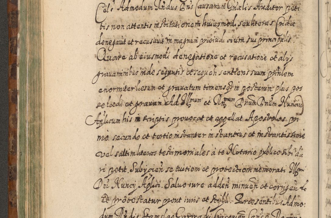 Zdjęcie nr 251 dla obiektu archiwalnego: Acta actorum, causarum spiritualium, civilium, criminalium, obligationum, quietationum, inscpritionum, cessionum, decimarum, testamentorum R. D. Martini Szyszkowski, episcopi Cracoviensis, ducis Severiensis in annis 1624 - 1626. Tomus tertius.
