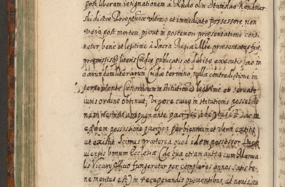 Zdjęcie nr 249 dla obiektu archiwalnego: Acta actorum, causarum spiritualium, civilium, criminalium, obligationum, quietationum, inscpritionum, cessionum, decimarum, testamentorum R. D. Martini Szyszkowski, episcopi Cracoviensis, ducis Severiensis in annis 1624 - 1626. Tomus tertius.