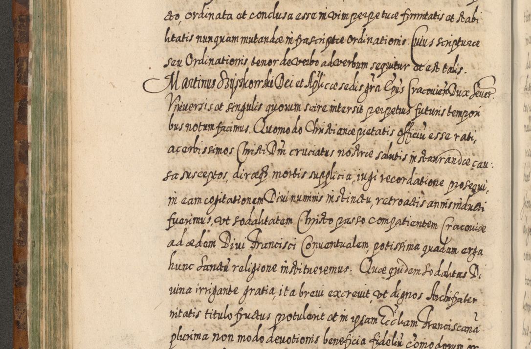 Zdjęcie nr 255 dla obiektu archiwalnego: Acta actorum, causarum spiritualium, civilium, criminalium, obligationum, quietationum, inscpritionum, cessionum, decimarum, testamentorum R. D. Martini Szyszkowski, episcopi Cracoviensis, ducis Severiensis in annis 1624 - 1626. Tomus tertius.