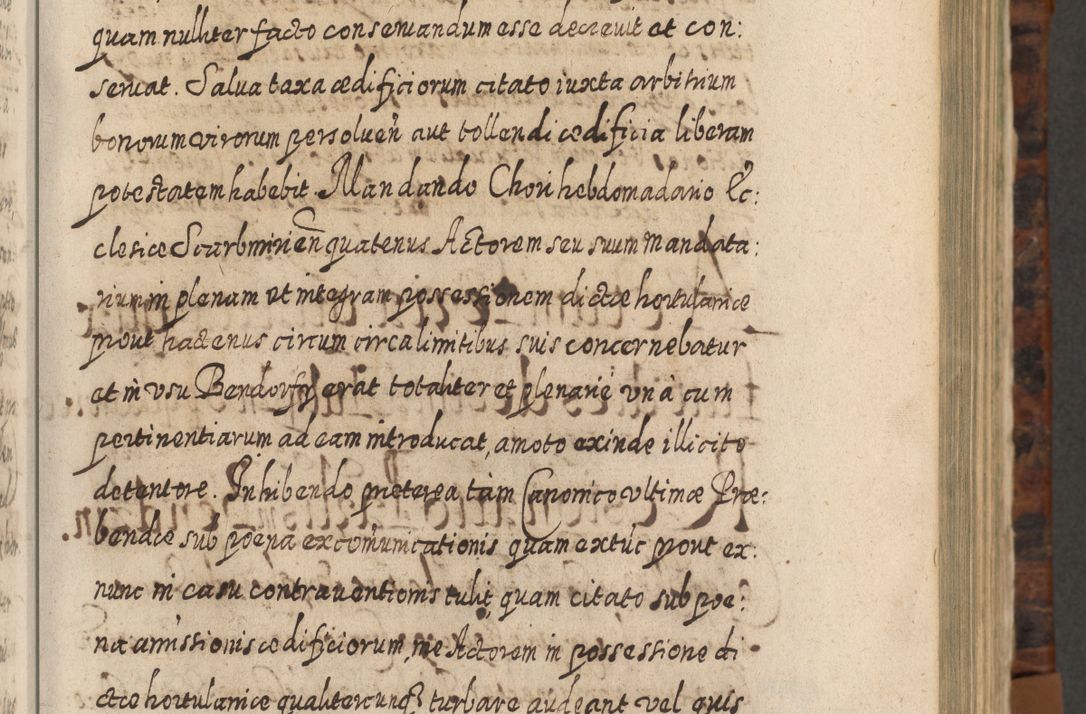 Zdjęcie nr 240 dla obiektu archiwalnego: Acta actorum, causarum spiritualium, civilium, criminalium, obligationum, quietationum, inscpritionum, cessionum, decimarum, testamentorum R. D. Martini Szyszkowski, episcopi Cracoviensis, ducis Severiensis in annis 1624 - 1626. Tomus tertius.