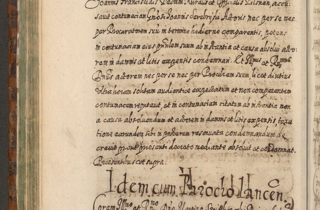 Zdjęcie nr 235 dla obiektu archiwalnego: Acta actorum, causarum spiritualium, civilium, criminalium, obligationum, quietationum, inscpritionum, cessionum, decimarum, testamentorum R. D. Martini Szyszkowski, episcopi Cracoviensis, ducis Severiensis in annis 1624 - 1626. Tomus tertius.