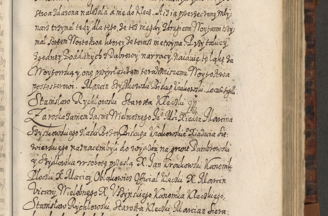 Zdjęcie nr 224 dla obiektu archiwalnego: Acta actorum, causarum spiritualium, civilium, criminalium, obligationum, quietationum, inscpritionum, cessionum, decimarum, testamentorum R. D. Martini Szyszkowski, episcopi Cracoviensis, ducis Severiensis in annis 1624 - 1626. Tomus tertius.
