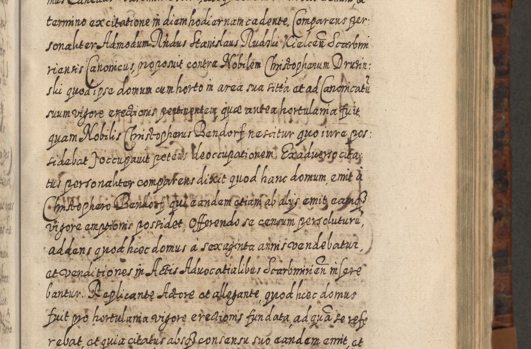 Zdjęcie nr 228 dla obiektu archiwalnego: Acta actorum, causarum spiritualium, civilium, criminalium, obligationum, quietationum, inscpritionum, cessionum, decimarum, testamentorum R. D. Martini Szyszkowski, episcopi Cracoviensis, ducis Severiensis in annis 1624 - 1626. Tomus tertius.