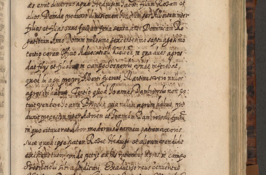 Zdjęcie nr 218 dla obiektu archiwalnego: Acta actorum, causarum spiritualium, civilium, criminalium, obligationum, quietationum, inscpritionum, cessionum, decimarum, testamentorum R. D. Martini Szyszkowski, episcopi Cracoviensis, ducis Severiensis in annis 1624 - 1626. Tomus tertius.