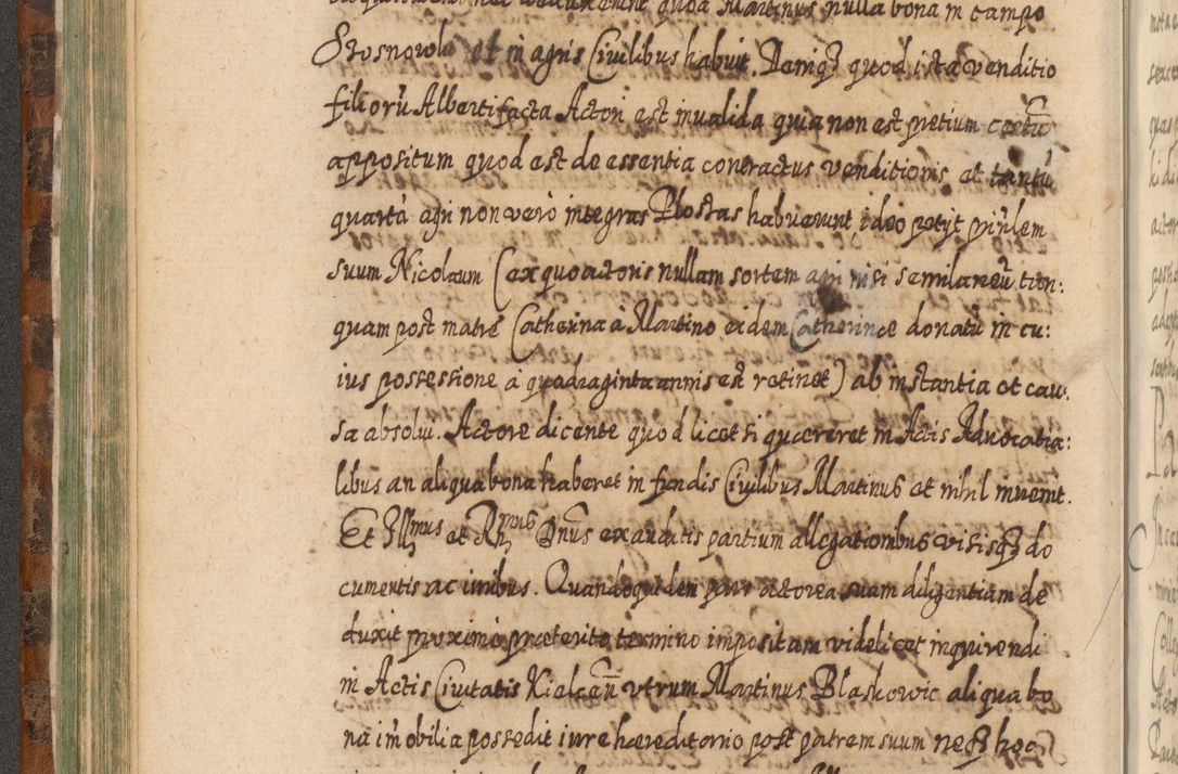 Zdjęcie nr 219 dla obiektu archiwalnego: Acta actorum, causarum spiritualium, civilium, criminalium, obligationum, quietationum, inscpritionum, cessionum, decimarum, testamentorum R. D. Martini Szyszkowski, episcopi Cracoviensis, ducis Severiensis in annis 1624 - 1626. Tomus tertius.