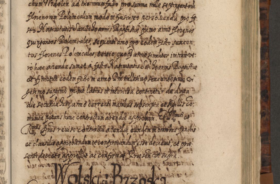 Zdjęcie nr 214 dla obiektu archiwalnego: Acta actorum, causarum spiritualium, civilium, criminalium, obligationum, quietationum, inscpritionum, cessionum, decimarum, testamentorum R. D. Martini Szyszkowski, episcopi Cracoviensis, ducis Severiensis in annis 1624 - 1626. Tomus tertius.