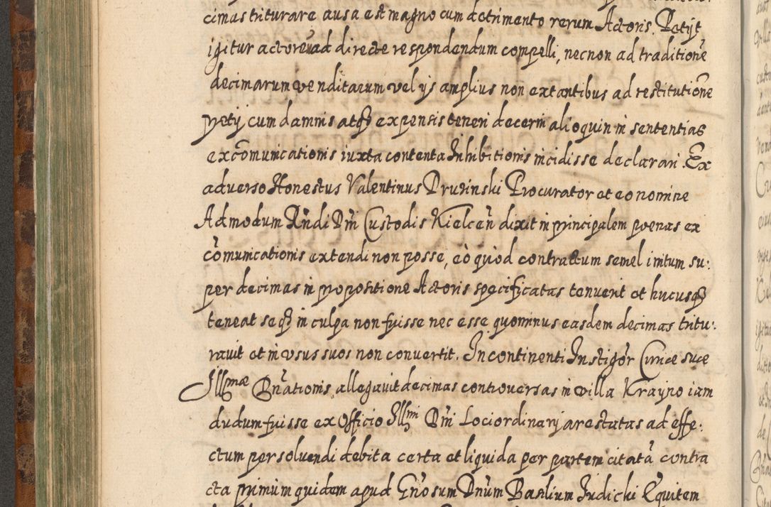 Zdjęcie nr 409 dla obiektu archiwalnego: Acta actorum, causarum spiritualium, civilium, criminalium, obligationum, quietationum, inscpritionum, cessionum, decimarum, testamentorum R. D. Martini Szyszkowski, episcopi Cracoviensis, ducis Severiensis in annis 1624 - 1626. Tomus tertius.