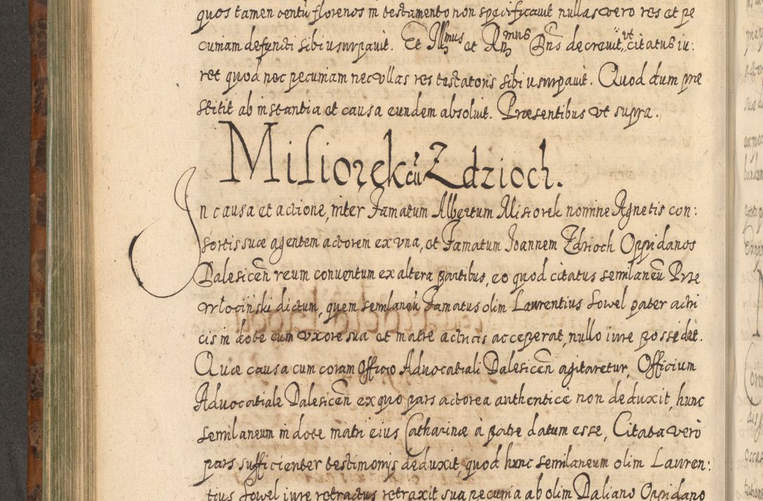 Zdjęcie nr 605 dla obiektu archiwalnego: Acta actorum, causarum spiritualium, civilium, criminalium, obligationum, quietationum, inscpritionum, cessionum, decimarum, testamentorum R. D. Martini Szyszkowski, episcopi Cracoviensis, ducis Severiensis in annis 1624 - 1626. Tomus tertius.