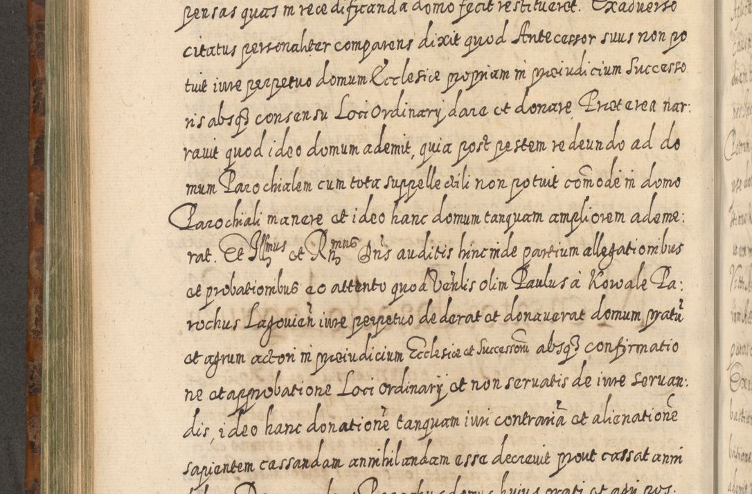 Zdjęcie nr 607 dla obiektu archiwalnego: Acta actorum, causarum spiritualium, civilium, criminalium, obligationum, quietationum, inscpritionum, cessionum, decimarum, testamentorum R. D. Martini Szyszkowski, episcopi Cracoviensis, ducis Severiensis in annis 1624 - 1626. Tomus tertius.
