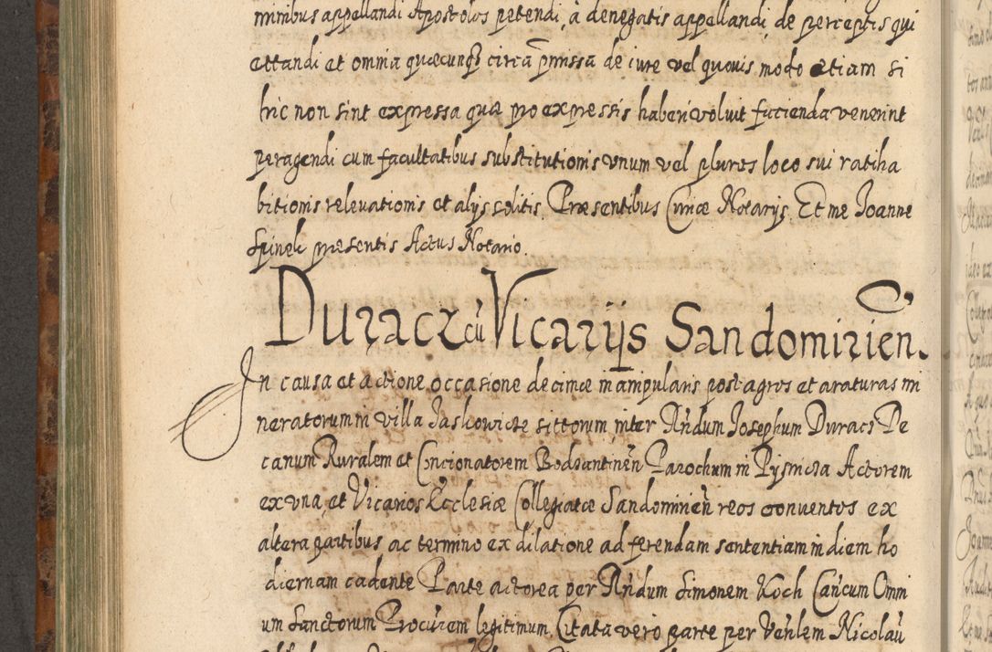 Zdjęcie nr 603 dla obiektu archiwalnego: Acta actorum, causarum spiritualium, civilium, criminalium, obligationum, quietationum, inscpritionum, cessionum, decimarum, testamentorum R. D. Martini Szyszkowski, episcopi Cracoviensis, ducis Severiensis in annis 1624 - 1626. Tomus tertius.