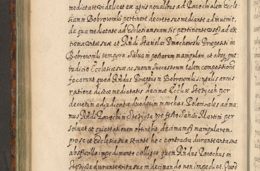 Zdjęcie nr 593 dla obiektu archiwalnego: Acta actorum, causarum spiritualium, civilium, criminalium, obligationum, quietationum, inscpritionum, cessionum, decimarum, testamentorum R. D. Martini Szyszkowski, episcopi Cracoviensis, ducis Severiensis in annis 1624 - 1626. Tomus tertius.