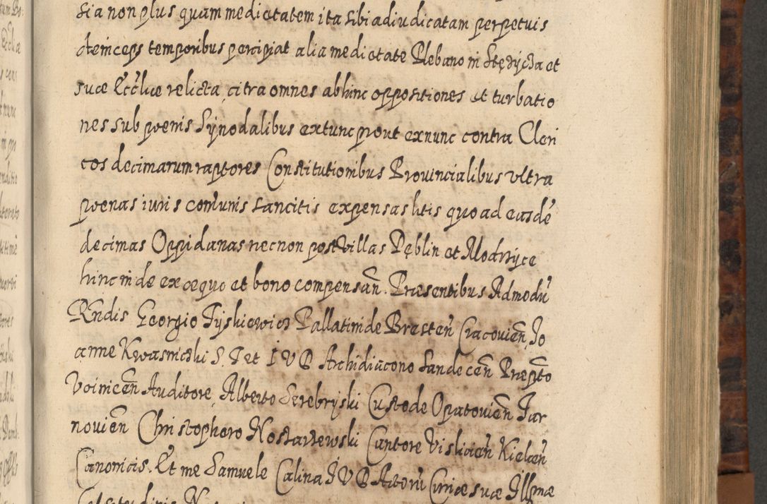 Zdjęcie nr 592 dla obiektu archiwalnego: Acta actorum, causarum spiritualium, civilium, criminalium, obligationum, quietationum, inscpritionum, cessionum, decimarum, testamentorum R. D. Martini Szyszkowski, episcopi Cracoviensis, ducis Severiensis in annis 1624 - 1626. Tomus tertius.