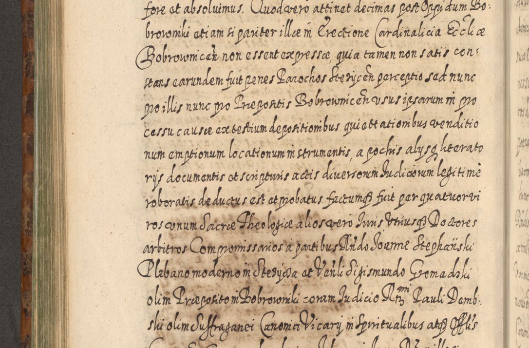 Zdjęcie nr 591 dla obiektu archiwalnego: Acta actorum, causarum spiritualium, civilium, criminalium, obligationum, quietationum, inscpritionum, cessionum, decimarum, testamentorum R. D. Martini Szyszkowski, episcopi Cracoviensis, ducis Severiensis in annis 1624 - 1626. Tomus tertius.