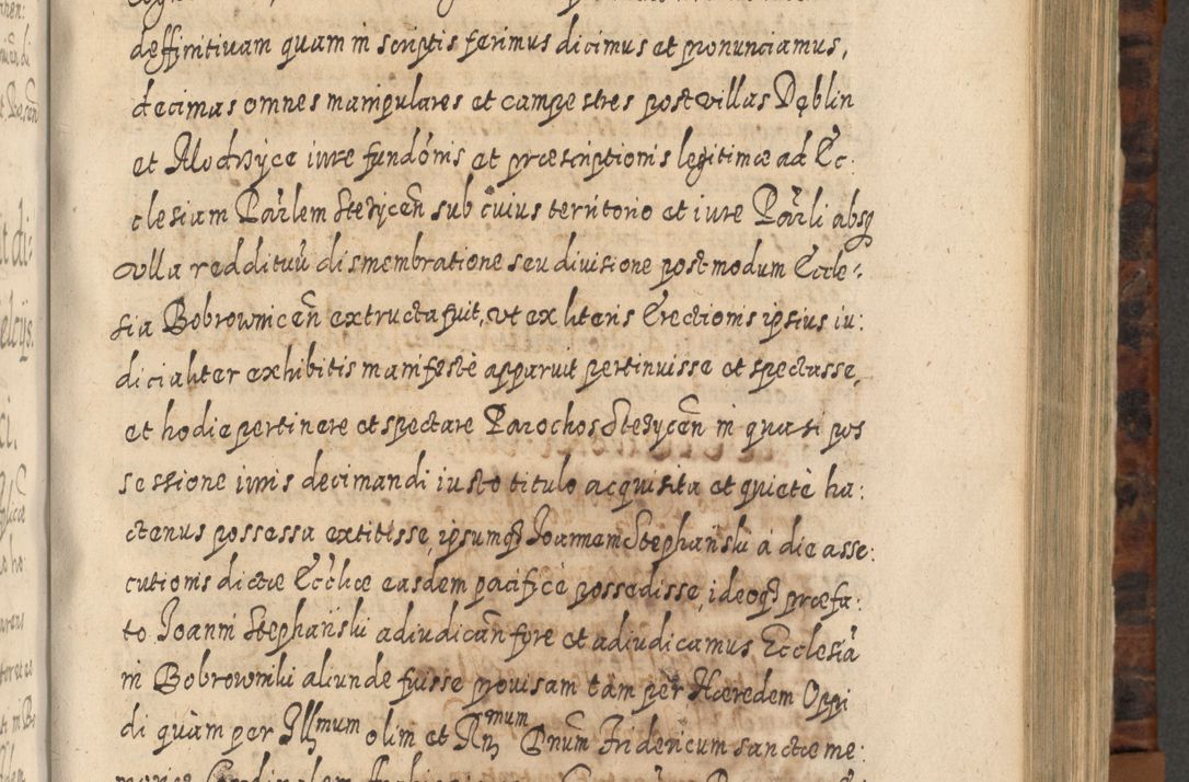 Zdjęcie nr 590 dla obiektu archiwalnego: Acta actorum, causarum spiritualium, civilium, criminalium, obligationum, quietationum, inscpritionum, cessionum, decimarum, testamentorum R. D. Martini Szyszkowski, episcopi Cracoviensis, ducis Severiensis in annis 1624 - 1626. Tomus tertius.