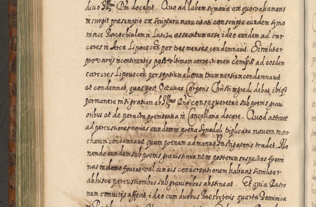 Zdjęcie nr 583 dla obiektu archiwalnego: Acta actorum, causarum spiritualium, civilium, criminalium, obligationum, quietationum, inscpritionum, cessionum, decimarum, testamentorum R. D. Martini Szyszkowski, episcopi Cracoviensis, ducis Severiensis in annis 1624 - 1626. Tomus tertius.