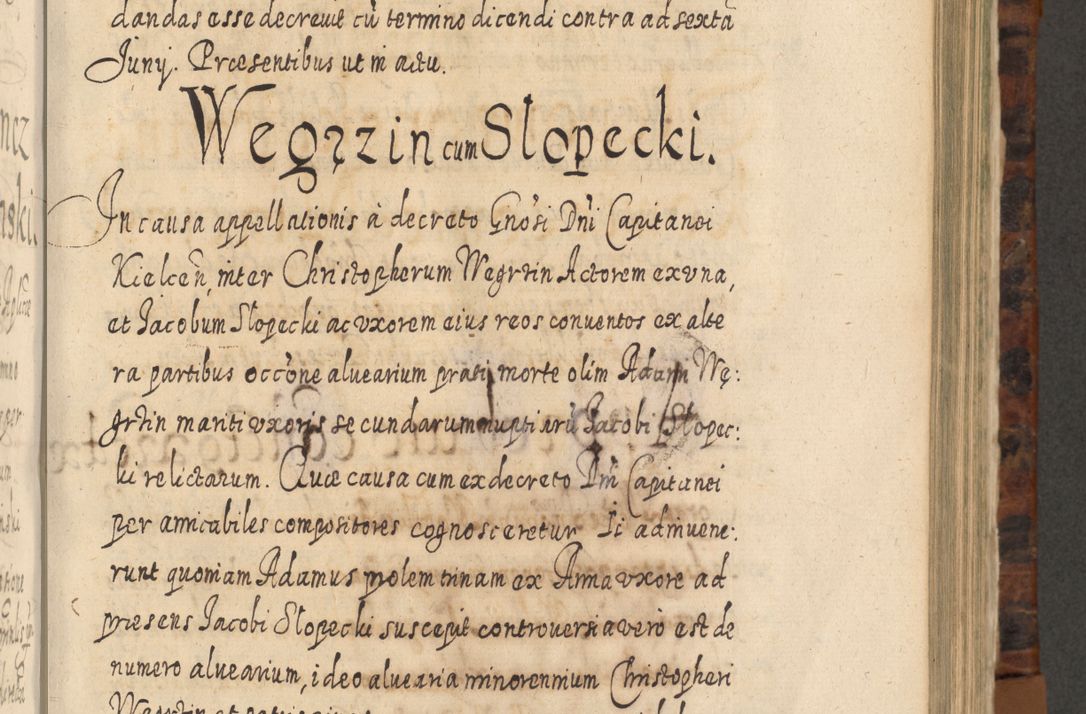 Zdjęcie nr 574 dla obiektu archiwalnego: Acta actorum, causarum spiritualium, civilium, criminalium, obligationum, quietationum, inscpritionum, cessionum, decimarum, testamentorum R. D. Martini Szyszkowski, episcopi Cracoviensis, ducis Severiensis in annis 1624 - 1626. Tomus tertius.