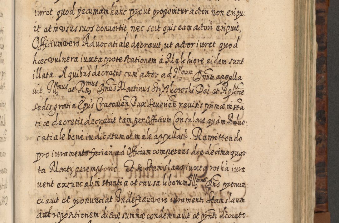 Zdjęcie nr 536 dla obiektu archiwalnego: Acta actorum, causarum spiritualium, civilium, criminalium, obligationum, quietationum, inscpritionum, cessionum, decimarum, testamentorum R. D. Martini Szyszkowski, episcopi Cracoviensis, ducis Severiensis in annis 1624 - 1626. Tomus tertius.