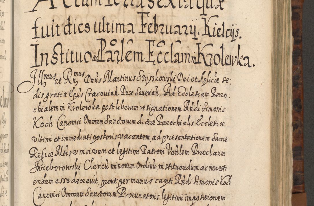 Zdjęcie nr 526 dla obiektu archiwalnego: Acta actorum, causarum spiritualium, civilium, criminalium, obligationum, quietationum, inscpritionum, cessionum, decimarum, testamentorum R. D. Martini Szyszkowski, episcopi Cracoviensis, ducis Severiensis in annis 1624 - 1626. Tomus tertius.