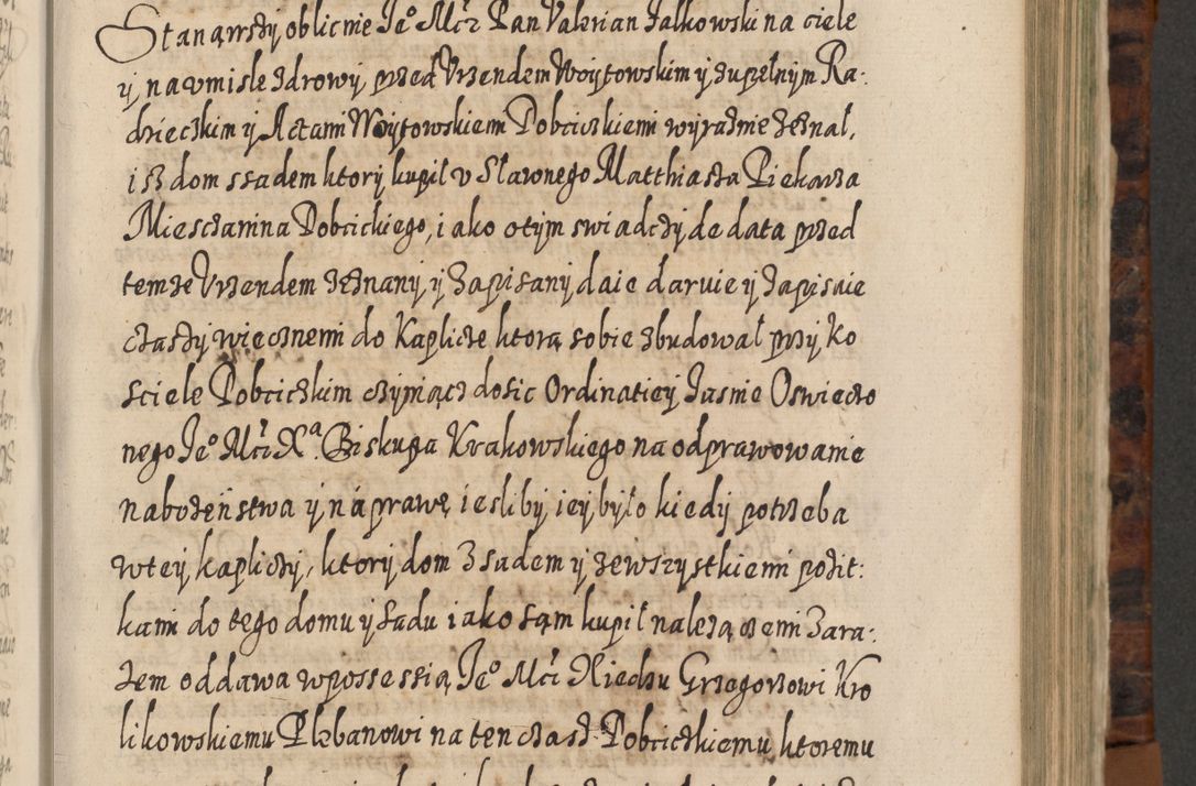Zdjęcie nr 520 dla obiektu archiwalnego: Acta actorum, causarum spiritualium, civilium, criminalium, obligationum, quietationum, inscpritionum, cessionum, decimarum, testamentorum R. D. Martini Szyszkowski, episcopi Cracoviensis, ducis Severiensis in annis 1624 - 1626. Tomus tertius.