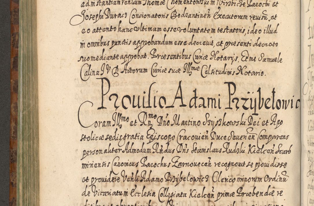 Zdjęcie nr 525 dla obiektu archiwalnego: Acta actorum, causarum spiritualium, civilium, criminalium, obligationum, quietationum, inscpritionum, cessionum, decimarum, testamentorum R. D. Martini Szyszkowski, episcopi Cracoviensis, ducis Severiensis in annis 1624 - 1626. Tomus tertius.