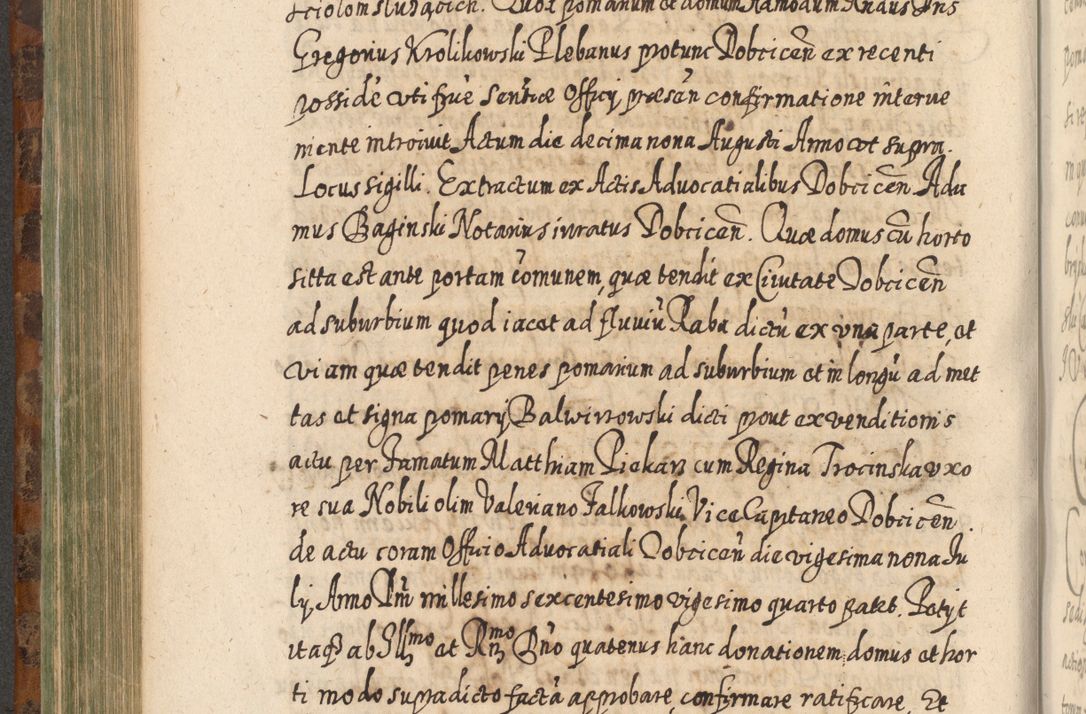 Zdjęcie nr 521 dla obiektu archiwalnego: Acta actorum, causarum spiritualium, civilium, criminalium, obligationum, quietationum, inscpritionum, cessionum, decimarum, testamentorum R. D. Martini Szyszkowski, episcopi Cracoviensis, ducis Severiensis in annis 1624 - 1626. Tomus tertius.