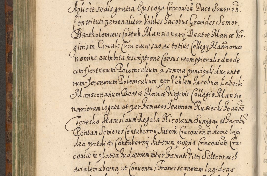 Zdjęcie nr 515 dla obiektu archiwalnego: Acta actorum, causarum spiritualium, civilium, criminalium, obligationum, quietationum, inscpritionum, cessionum, decimarum, testamentorum R. D. Martini Szyszkowski, episcopi Cracoviensis, ducis Severiensis in annis 1624 - 1626. Tomus tertius.