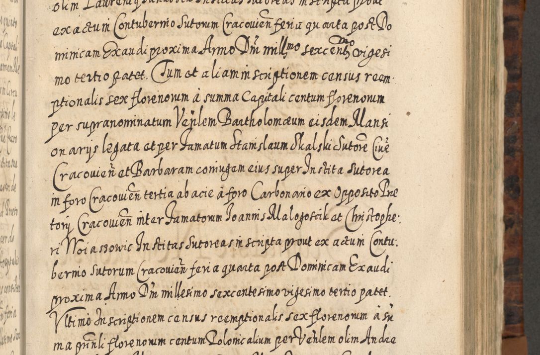 Zdjęcie nr 510 dla obiektu archiwalnego: Acta actorum, causarum spiritualium, civilium, criminalium, obligationum, quietationum, inscpritionum, cessionum, decimarum, testamentorum R. D. Martini Szyszkowski, episcopi Cracoviensis, ducis Severiensis in annis 1624 - 1626. Tomus tertius.