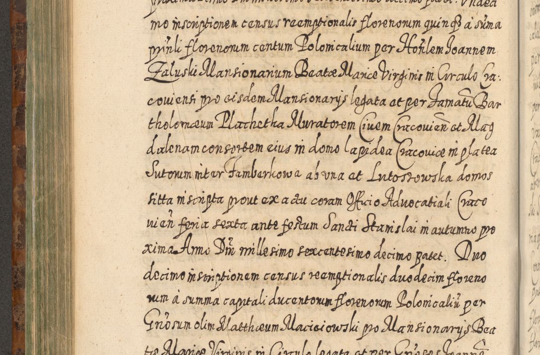 Zdjęcie nr 507 dla obiektu archiwalnego: Acta actorum, causarum spiritualium, civilium, criminalium, obligationum, quietationum, inscpritionum, cessionum, decimarum, testamentorum R. D. Martini Szyszkowski, episcopi Cracoviensis, ducis Severiensis in annis 1624 - 1626. Tomus tertius.