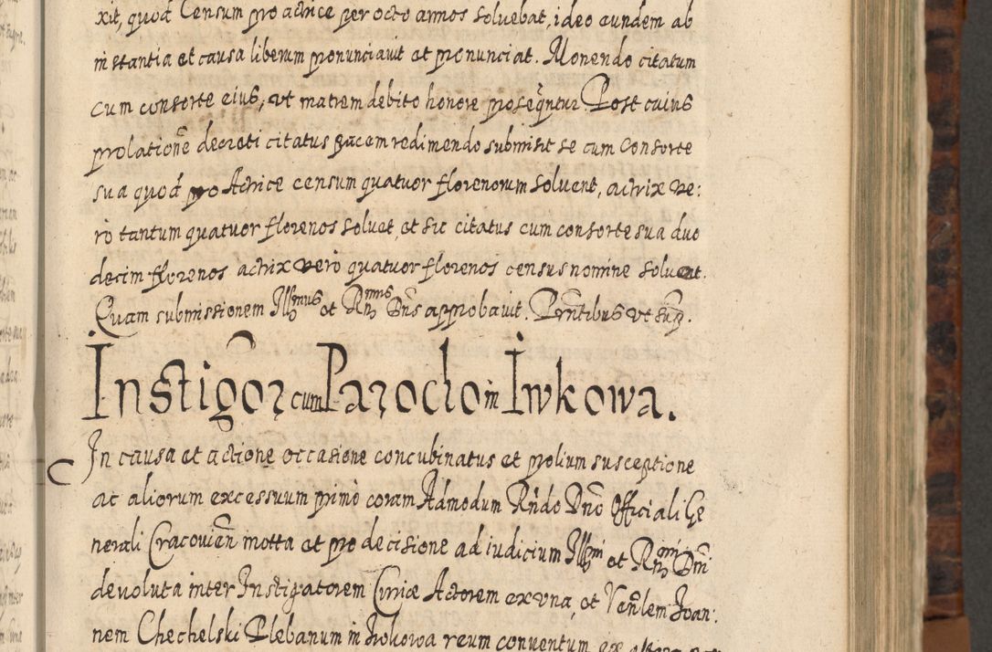 Zdjęcie nr 498 dla obiektu archiwalnego: Acta actorum, causarum spiritualium, civilium, criminalium, obligationum, quietationum, inscpritionum, cessionum, decimarum, testamentorum R. D. Martini Szyszkowski, episcopi Cracoviensis, ducis Severiensis in annis 1624 - 1626. Tomus tertius.