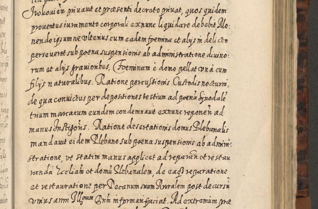 Zdjęcie nr 500 dla obiektu archiwalnego: Acta actorum, causarum spiritualium, civilium, criminalium, obligationum, quietationum, inscpritionum, cessionum, decimarum, testamentorum R. D. Martini Szyszkowski, episcopi Cracoviensis, ducis Severiensis in annis 1624 - 1626. Tomus tertius.